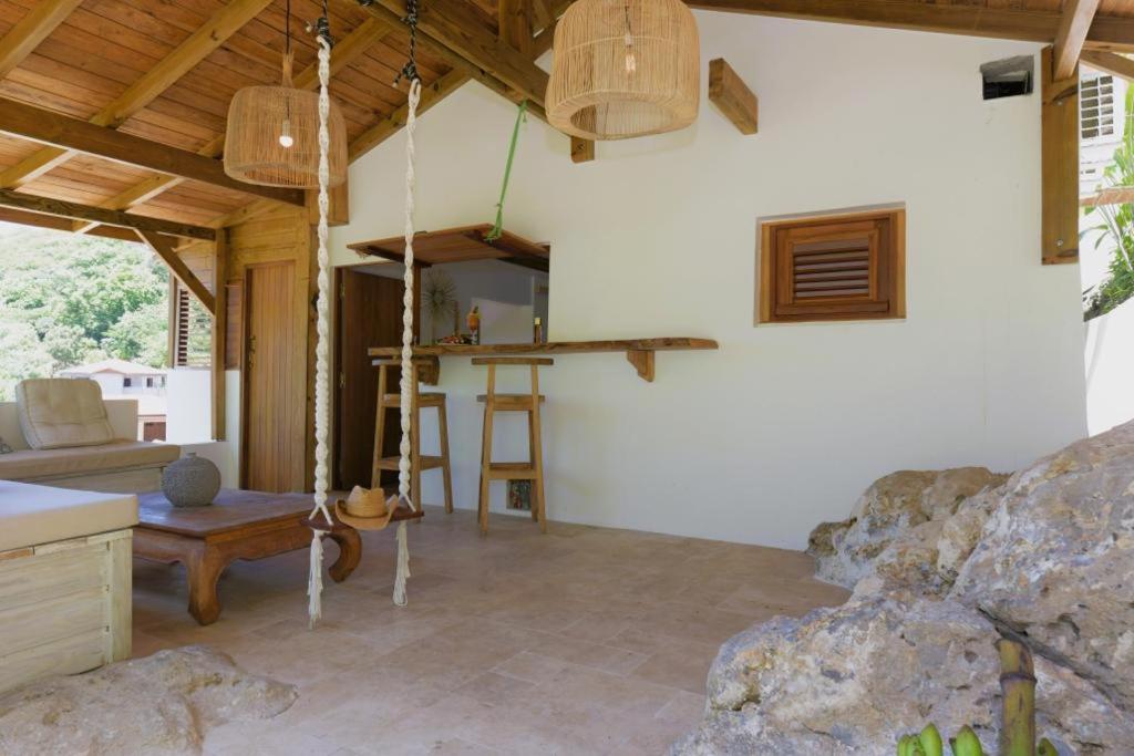 Cocotier, Elegant T3 Avec Jardin Tropical Apartman Sainte-Anne Kültér fotó
