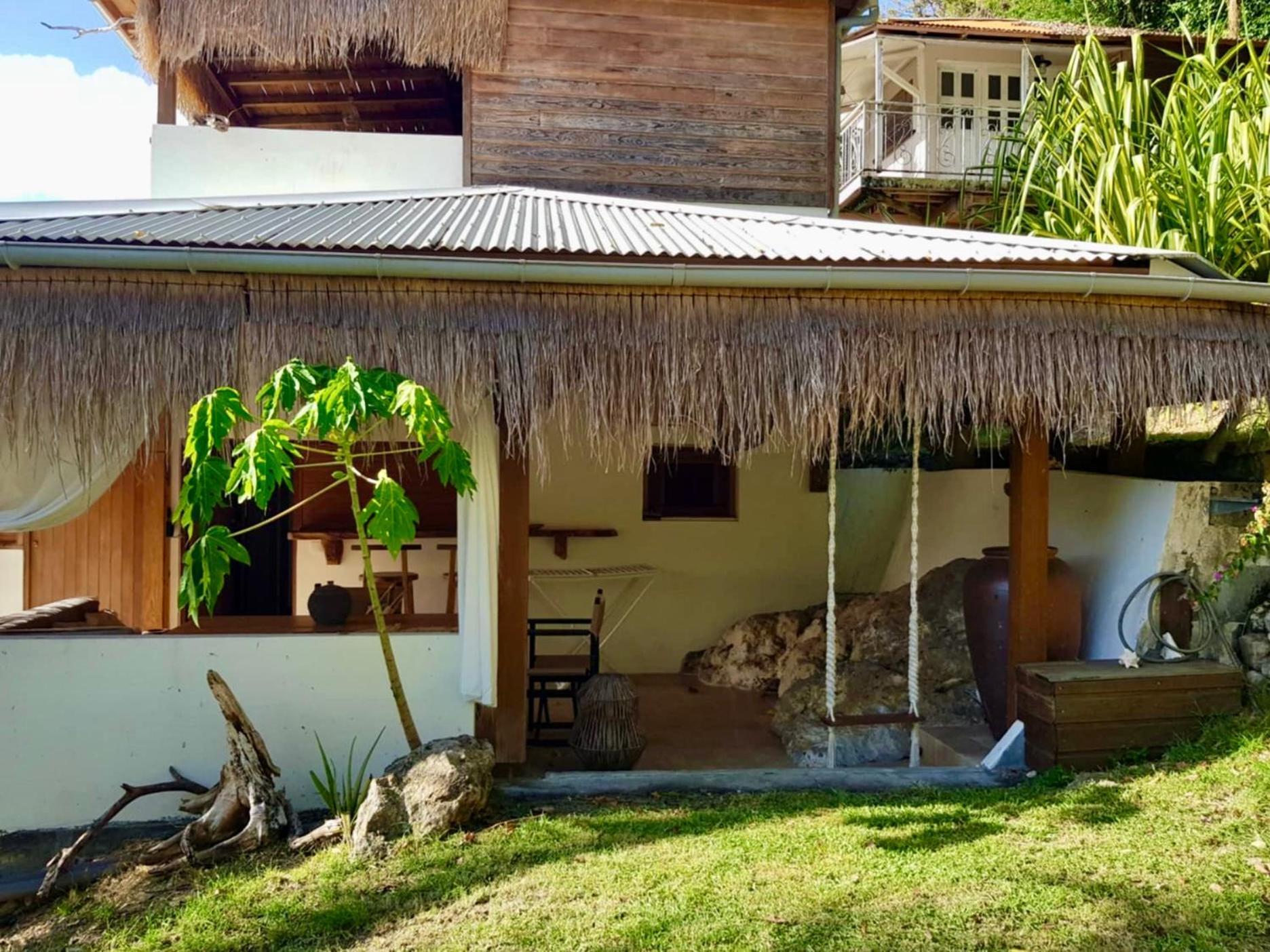 Cocotier, Elegant T3 Avec Jardin Tropical Apartman Sainte-Anne Kültér fotó