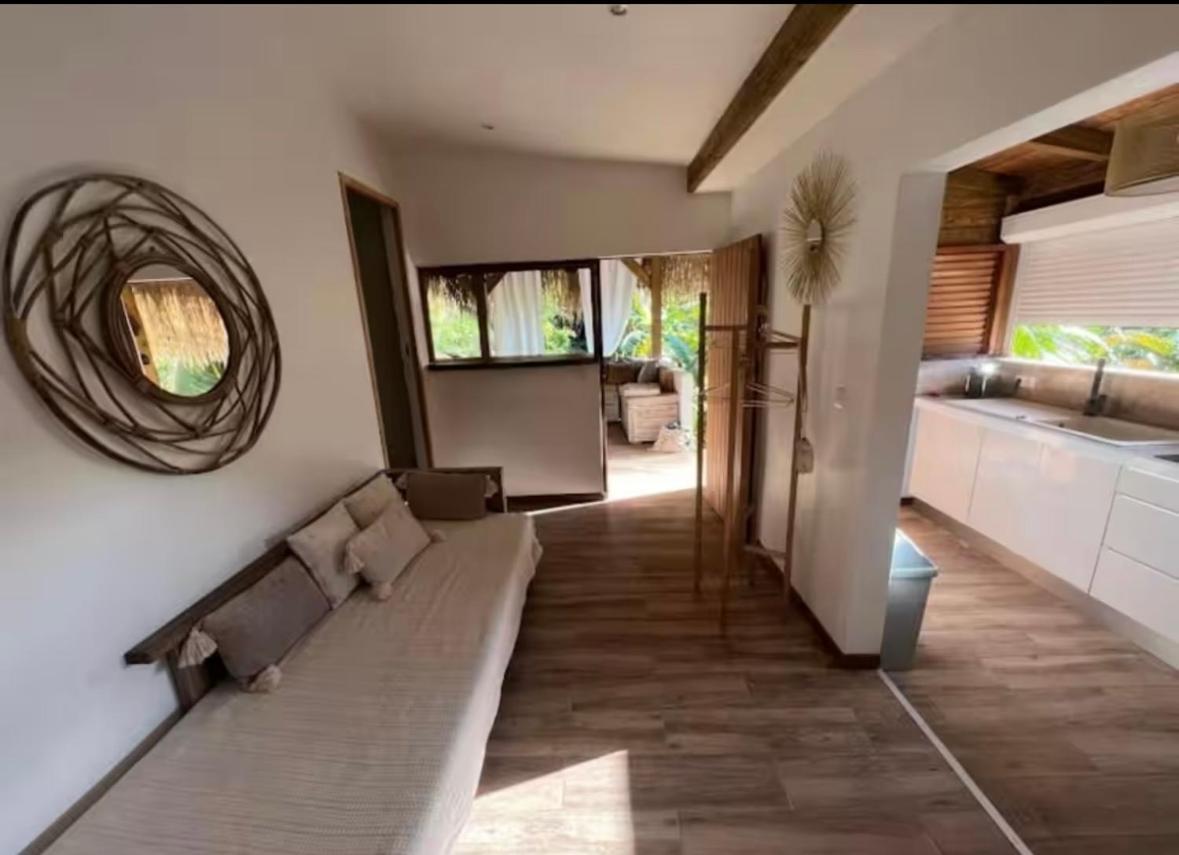 Cocotier, Elegant T3 Avec Jardin Tropical Apartman Sainte-Anne Kültér fotó